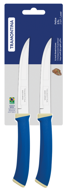 Набор ножей TRAMONTINA FELICE blue, 2 предмета (6852752) Киев - изображение 4