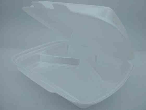 Ланч бокс 3-х секційний з ВПС 220х180х70мм НР-3, білий (125 шт) Харків