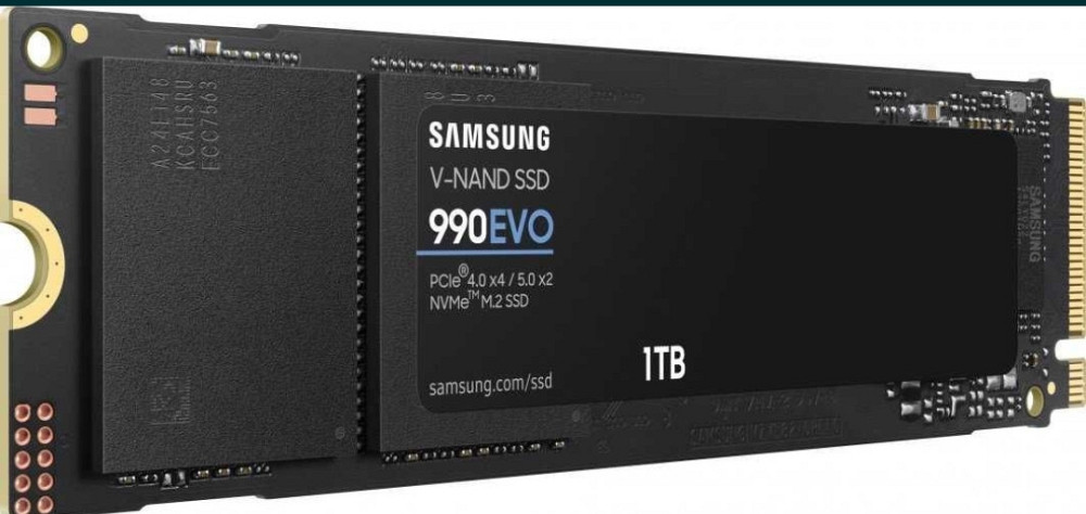 Жесткие Диски: SSD Samsung 990 EVO 1 TB (MZ-V9E1TOBW). Киев - изображение 4
