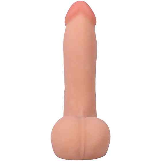 Фаллоимитатор Doc Johnson The Realistic Cock ULTRASKYN - 7 Inch with Balls Vanilla Sex Aura Киев
