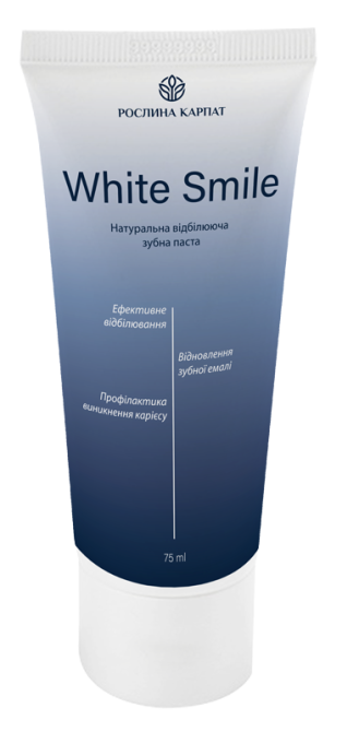 Зубна гель- паста White Smile 75 мл. Київ - фото 1