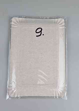 Тарілки святкові паперові 15 * 22 см "No 9" Сирень 10 шт (1 пачка) Харків