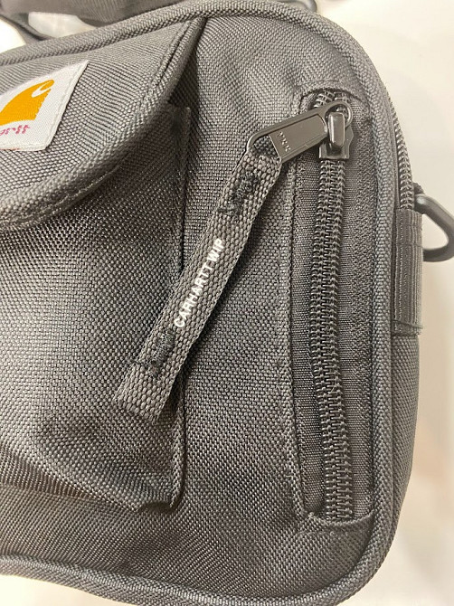 Сумка через плече Carhartt Кархарт 17х17х7 чорний Запоріжжя - фото 5