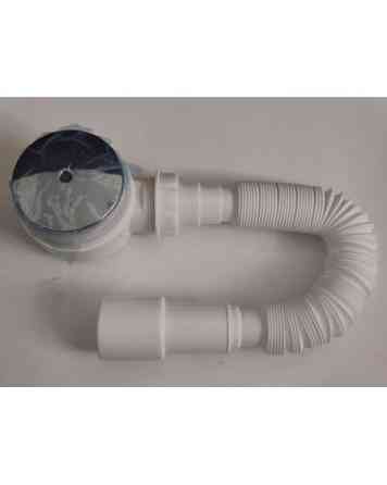 Сифон для душового піддону NOVA, випуск  80 мм, висота 55мм, гофра 40/50 Харків