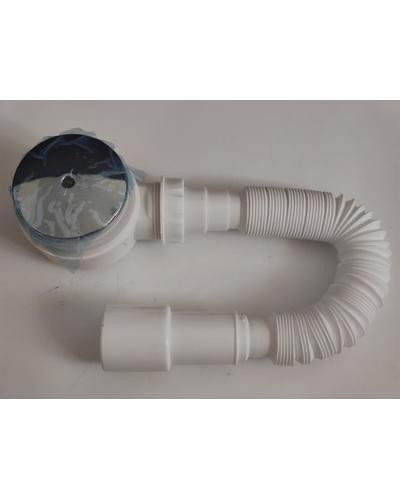 Сифон для душового піддону NOVA, випуск  80 мм, висота 55мм, гофра 40/50 Харків - фото 2