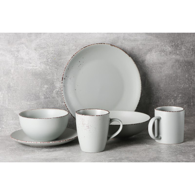 Тарілка Ardesto Lucca Dessert 19 см Illusion Blue (AR2919BMC) Вінниця - фото 2