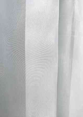 Тюль VR-Textil 009т Органза однотонная Белый 300х270 см (42-0802) Киев