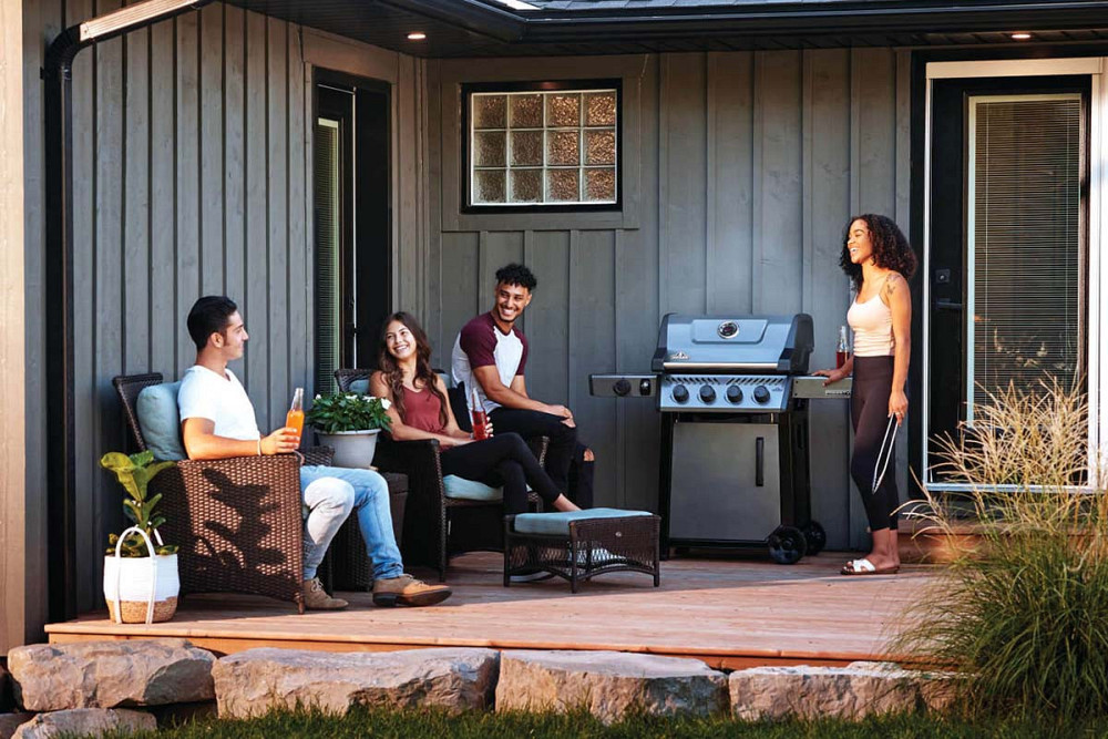 Газовый гриль Napoleon Freestyle 425 с боковой горелкой Sizzle Zone и дверцей, графитовый F425DSIBPGT-RC Код: 013122 Ровно - изображение 9