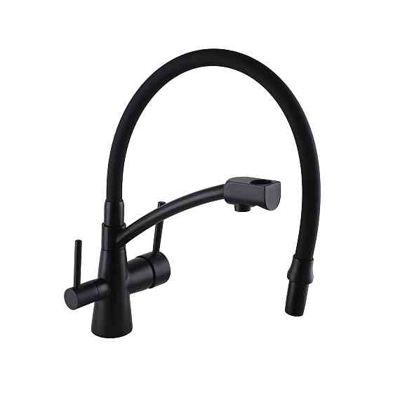 Змішувач для кухні під осмос Globus Lux LAZER GLLR-0700-10-BB Тернополь