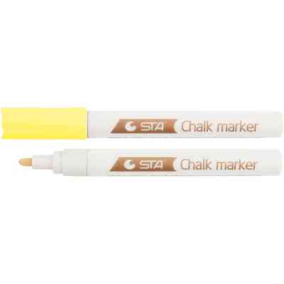 Маркер STA 1010 крейдовий, жовтий (STA1010-F01) Вінниця