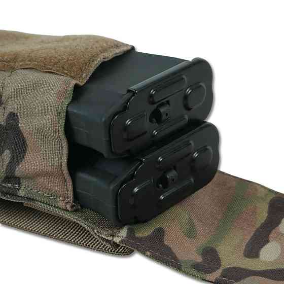 Тактичний підсумок під 2 магазина KIBORG GU Double Mag Pouch Multicam. Підсумок для магазинів мультикам Київ