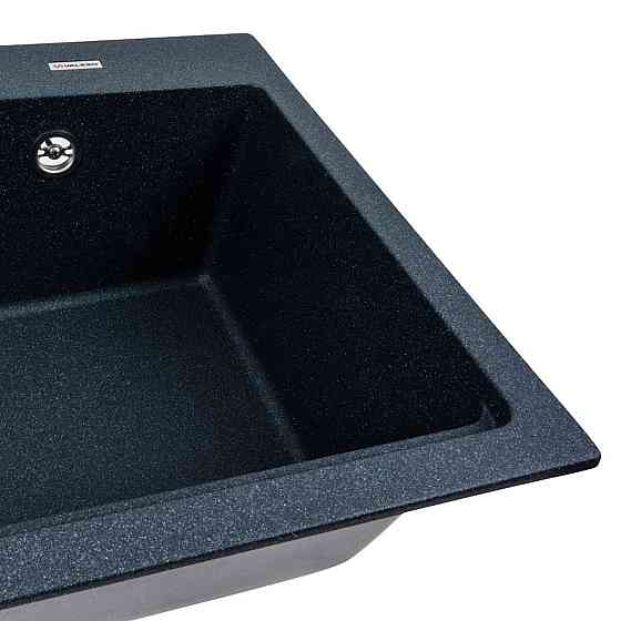 Гранітна мийка для кухні VALESO NIKA 7545 матова Антрацит Коломыя