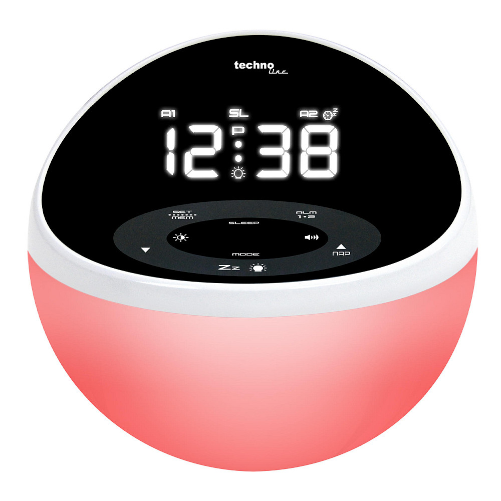 Часы настольные с радио Technoline WT500 Black/White (WT500) Вінниця - фото 10