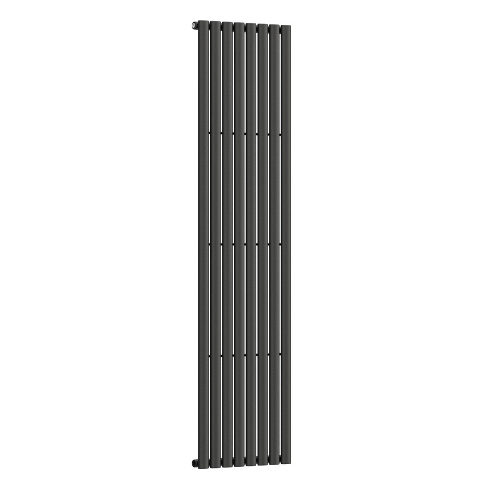 Вертикальный радиатор Ellipse 480х1800-8, anticor, черный муар Киев - изображение 2