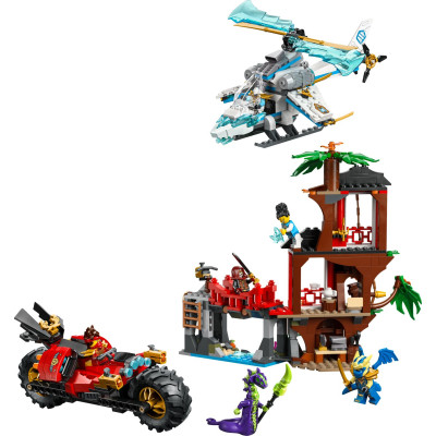 Конструктор LEGO Ninjago Автомобильная битва ниндзя у дома на дереве (71857) Винница - изображение 6