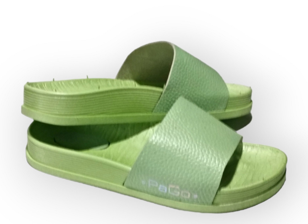 Шлепанцы Детские PaGo кожаные зеленый 26 Одесса - изображение 2