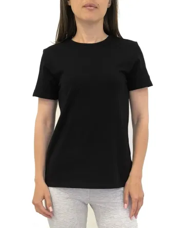 Футболка женская прямого кроя цвет черный Bono 950101 44 Киев