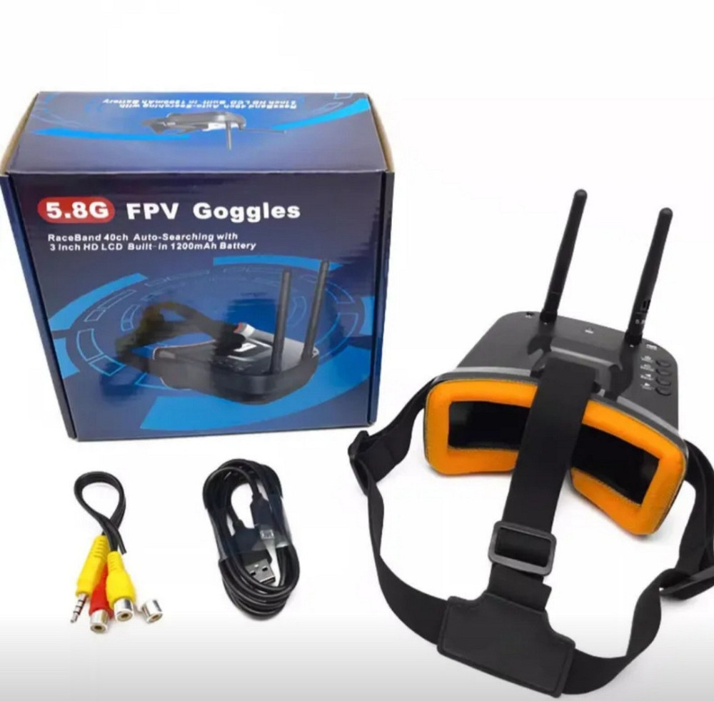 FPV очки VR009 для квадрокоптера, видеошлем для полетов от первого лица, приемник аналогового видеосигнала Киев - изображение 2