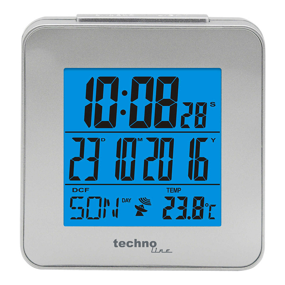 Часы настольные Technoline WT268 Silver (WT268) Винница - изображение 2