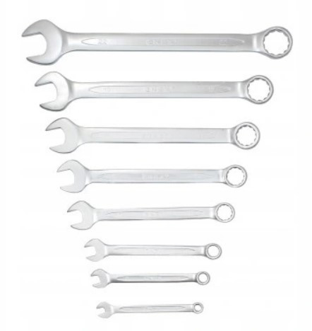 Набор комбинированных гаечных ключей OX-235, 8 шт (6-22 мм), хром-ванадий, с трещоткой Одесса - изображение 3