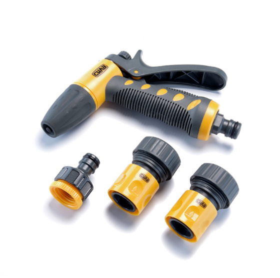 Набір поливальний (пістолет-розпилювач+конектори 3/4"'+ адаптер 1/2"+ 3/4'') СИЛА Житомир