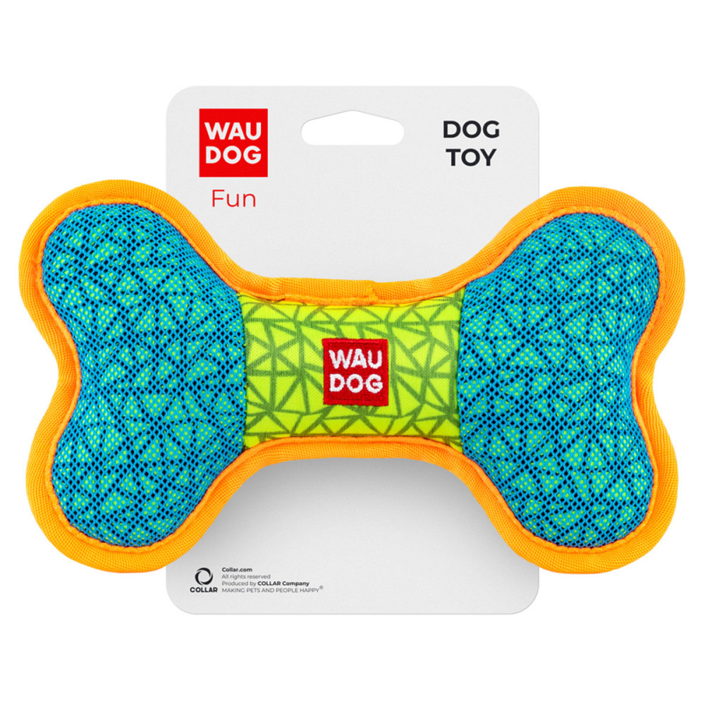 Іграшка для собак WAUDOG Fun, "Кістка", Ш 20 см, Д 12 см блакитний Київ - фото 1