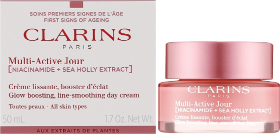 Дневной крем Clarins Multi-Active Jour Niacinamide+Sea Holly Extract Glow Boosting Line-Smoothing 50ml Славянск