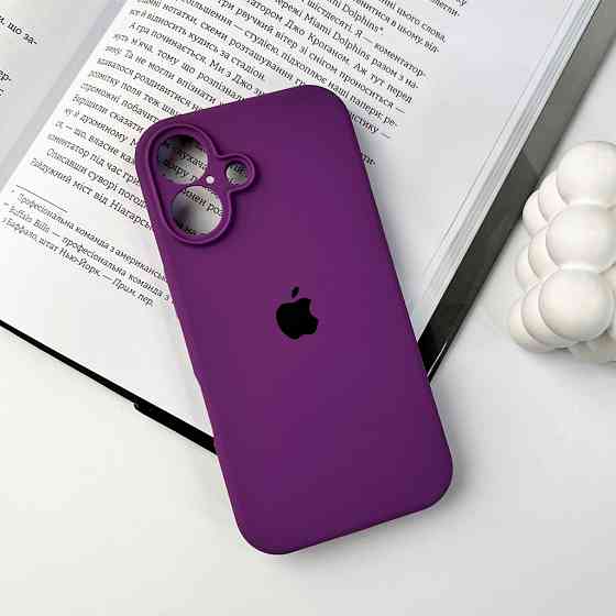Чохол для смартфона Silicone Full Case AA Camera Protect for Apple iPhone 16 19,Purple Київ