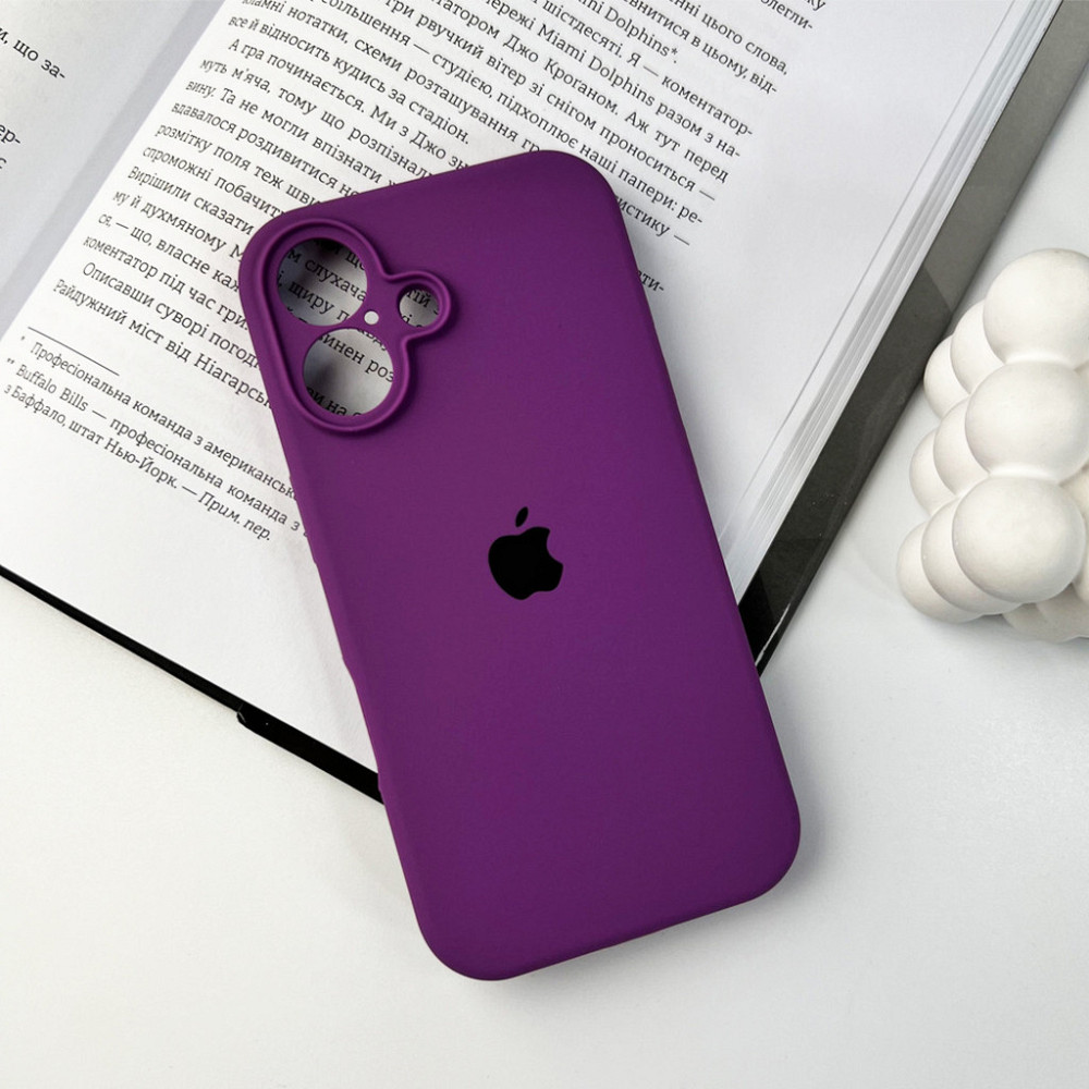 Чохол для смартфона Silicone Full Case AA Camera Protect for Apple iPhone 16 19,Purple Київ - фото 6