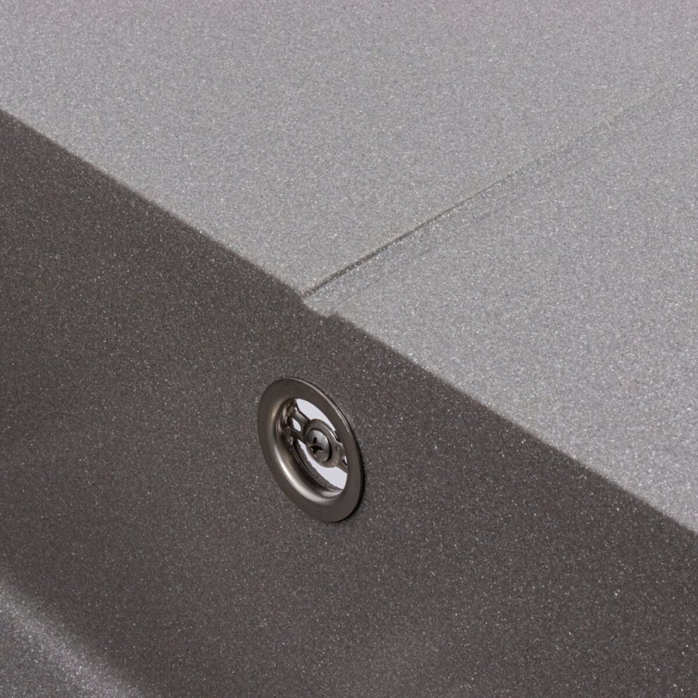 Гранітна мийка VALESO CALYPSO 7950 матова Сірий мусон Коломыя - изображение 7