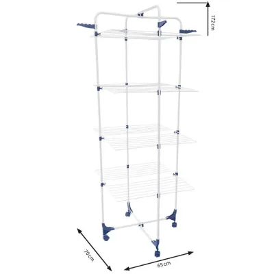 Сушилка для белья Casa Si Athletic 4 White Напольная (CS92186E04) (DAS302372) Винница - изображение 4