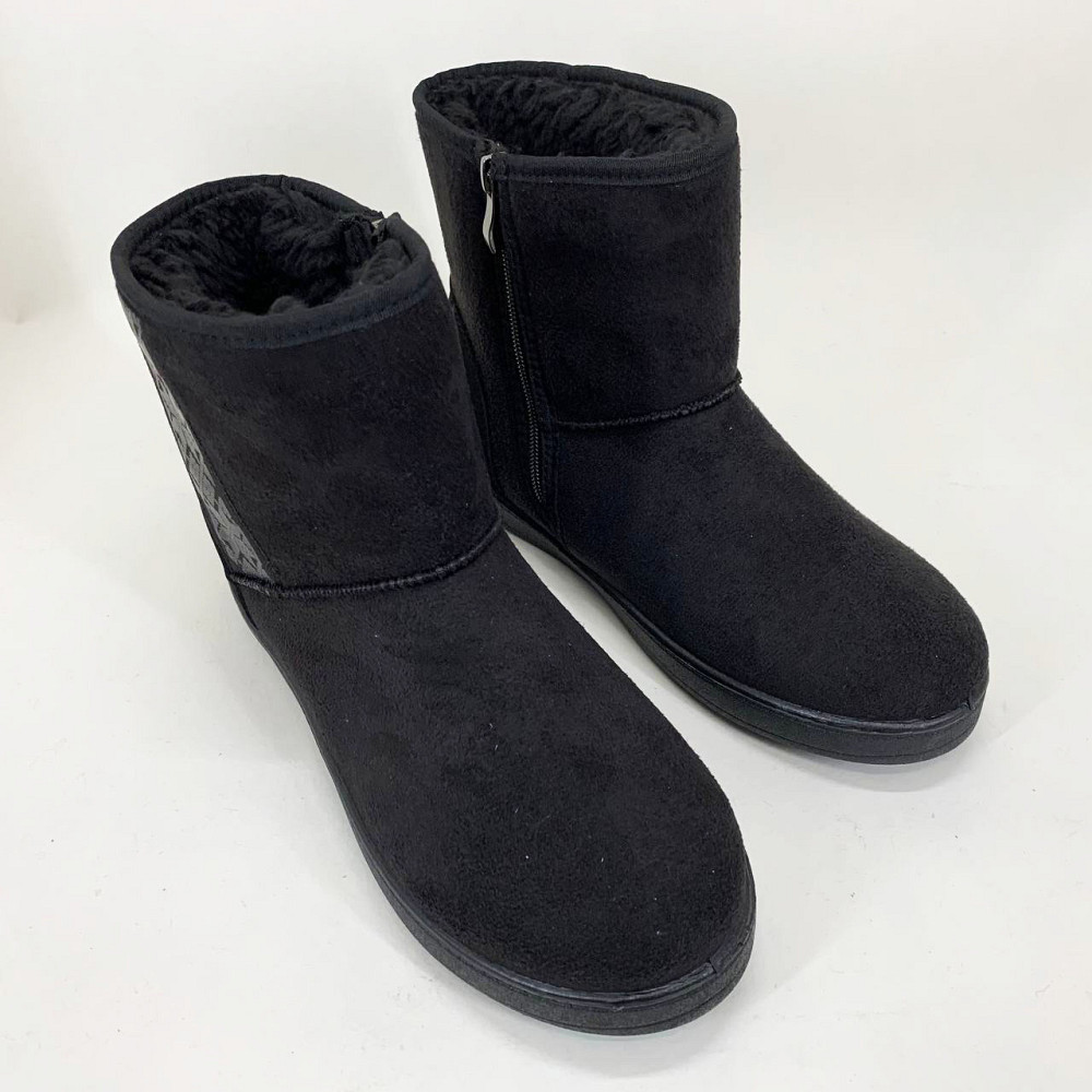 Галоши женские утепленные эва 38р, Бабуши женские домашние, Теплые тапочки чуни валенки бурки UM-91 Львов - изображение 3