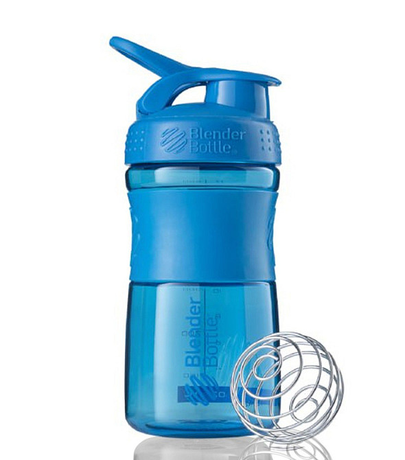 Шейкер спортивний (пляшка) BlenderBottle SportMixer Flip 20oz/590ml Cyan (Original) Київ - фото 2