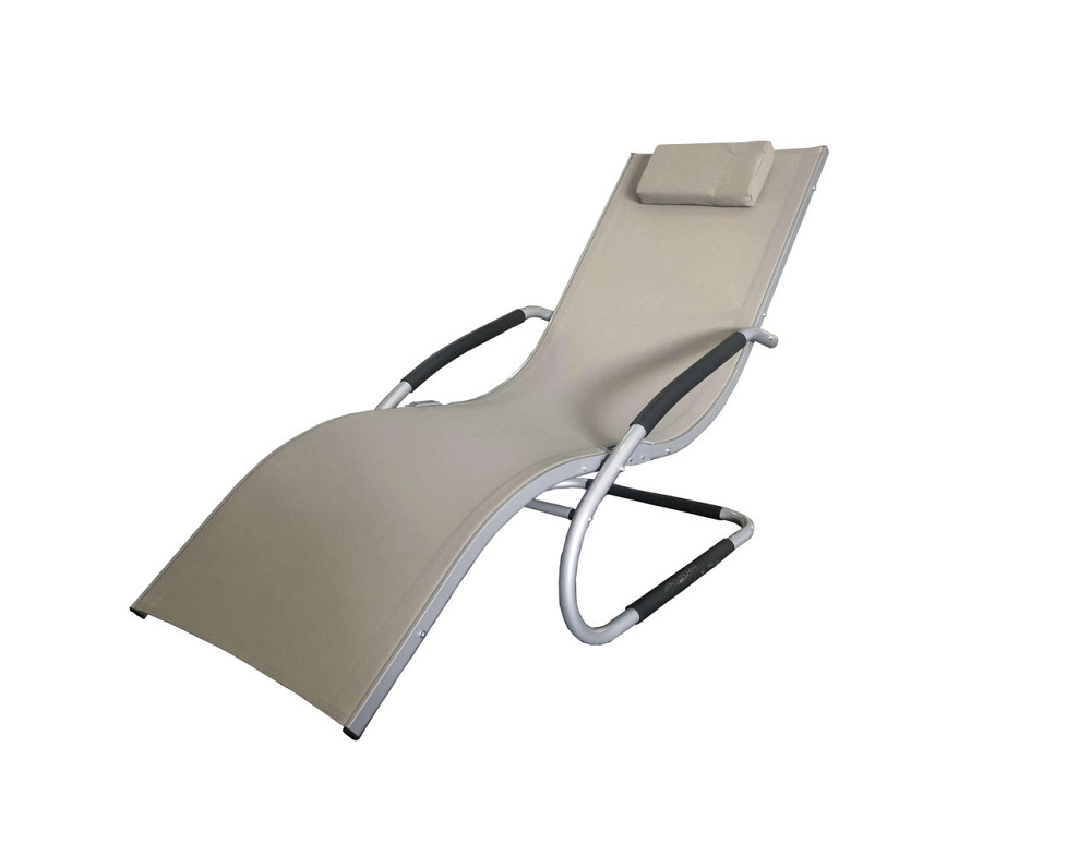 Садовий шезлонг лежак для відпочинку Just Garden EDEN Кремовий Київ - фото 2