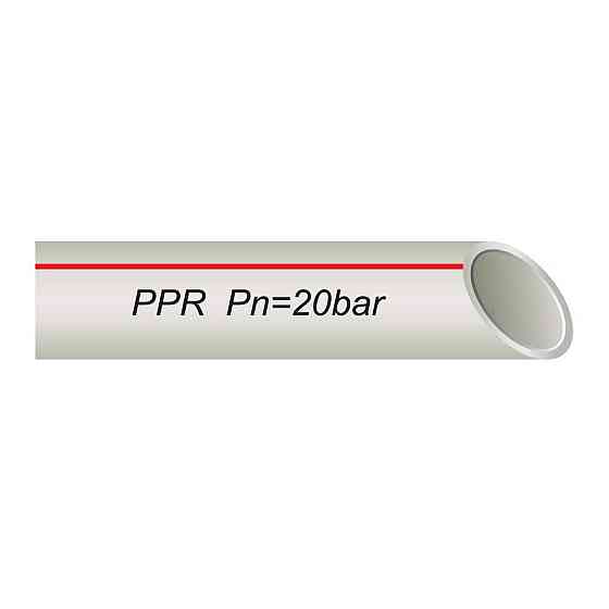 Труба VSplast PPR-AL-PIPE ф32 NEWс алюминиевой фольгой(красные буквы на упаковке) Киев