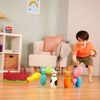 Ігровий набір Battat для боулінгу - Весела ферма (BT1802Z) Вінниця