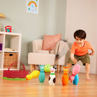 Игровой набор Battat для боулинга - Веселая ферма (BT1802Z) Винница - изображение 3