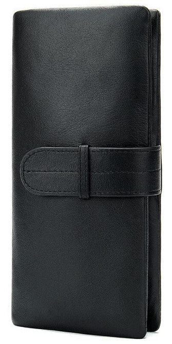 Кошелек универсальный Vintage 14913 Черный Киев - изображение 3