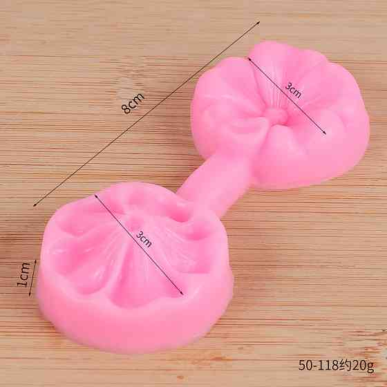 Молд для фоамирана Цветок 80 на 30 мм розовый Киев