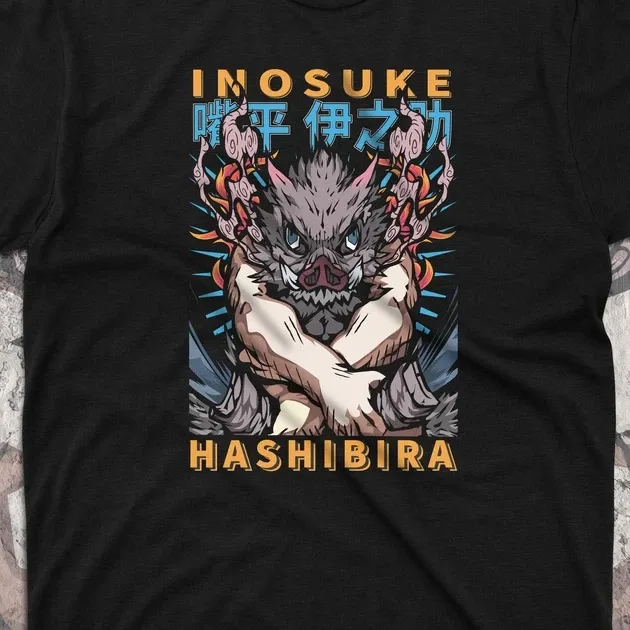 Футболка для подростка мальчика с принтом Клинок, рассекающий демонов Іноске Хашибіра 6 Размер 160 Anime10467 Днепр - изображение 4