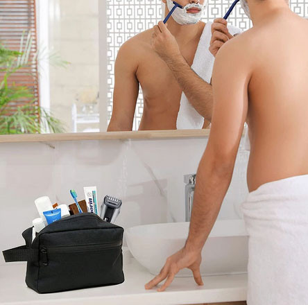 Косметичка чоловіча чорна Київ - фото 4