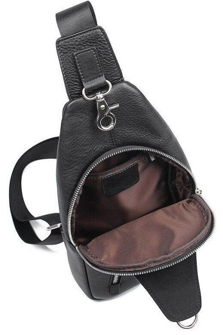 Сумка чоловіча флотар через плече Чорна (Vintage) Київ - фото 1