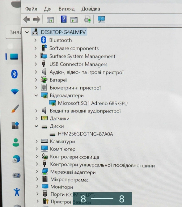 Планшет Microsoft Surface Pro X 13" 8/256 GB LTE Black (MNY-00003) Київ - фото 1