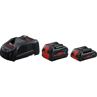 Набір акумулятор + зарядний пристрій Bosch ProCORE18V 18V 1x4Ah, 1x5.5Ah, GAL 1880 CV (1.600.A02.14A) Вінниця - фото 1