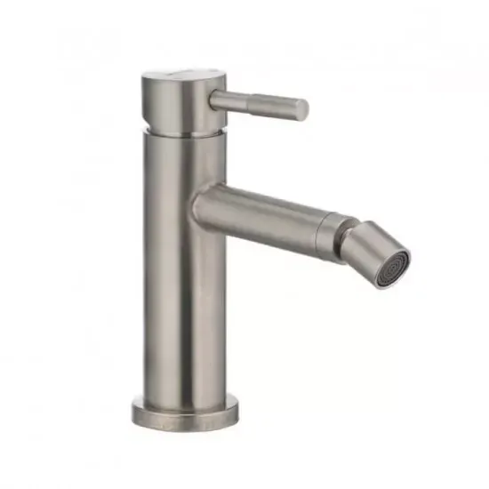 Смеситель для биде WEZER EKO2A-01 нержавеющая сталь Киев