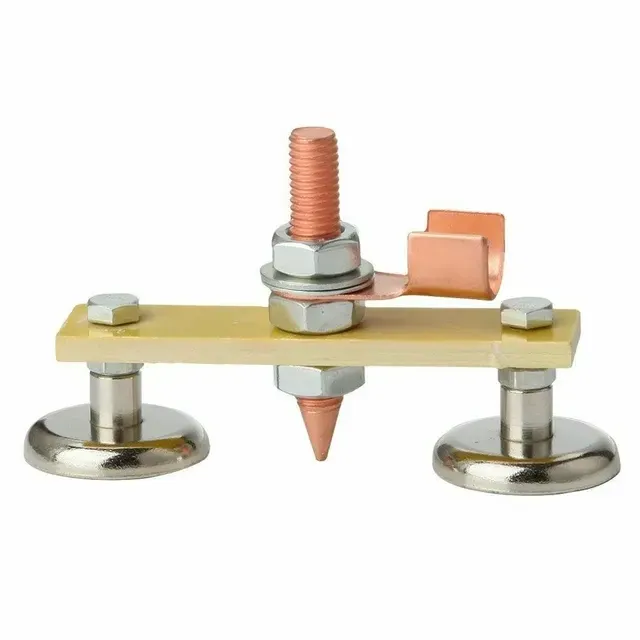 Магнітна клема з подвійними магнітами для зварювання Київ - фото 3