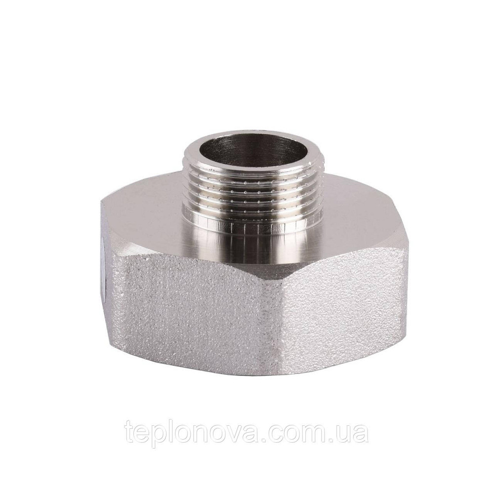 Переходник SOLOMON  1 1/2″х3/4″ ВН никель 8106 Черновцы - изображение 2