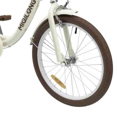 Детский велосипед Miqilong LS 20" бежевий (RBB-LS20-BEIGE) Винница