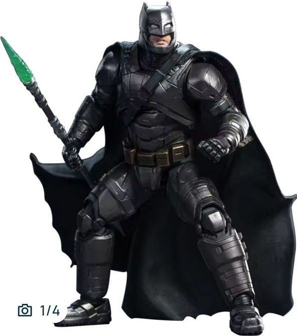 Batman 1/9 Scale Action Figure (Бэтмен в броне, новая фигурка) Харьков - изображение 4
