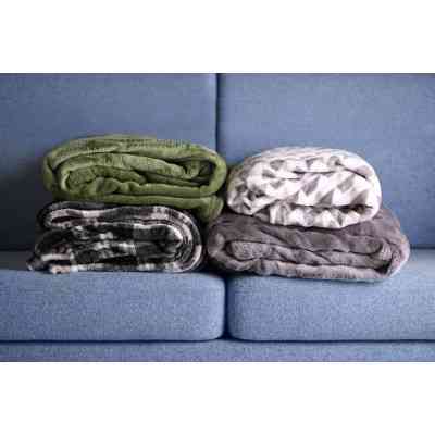 Плед Ardesto Flannel розовый, 160х200 см (ART0207SB) Винница